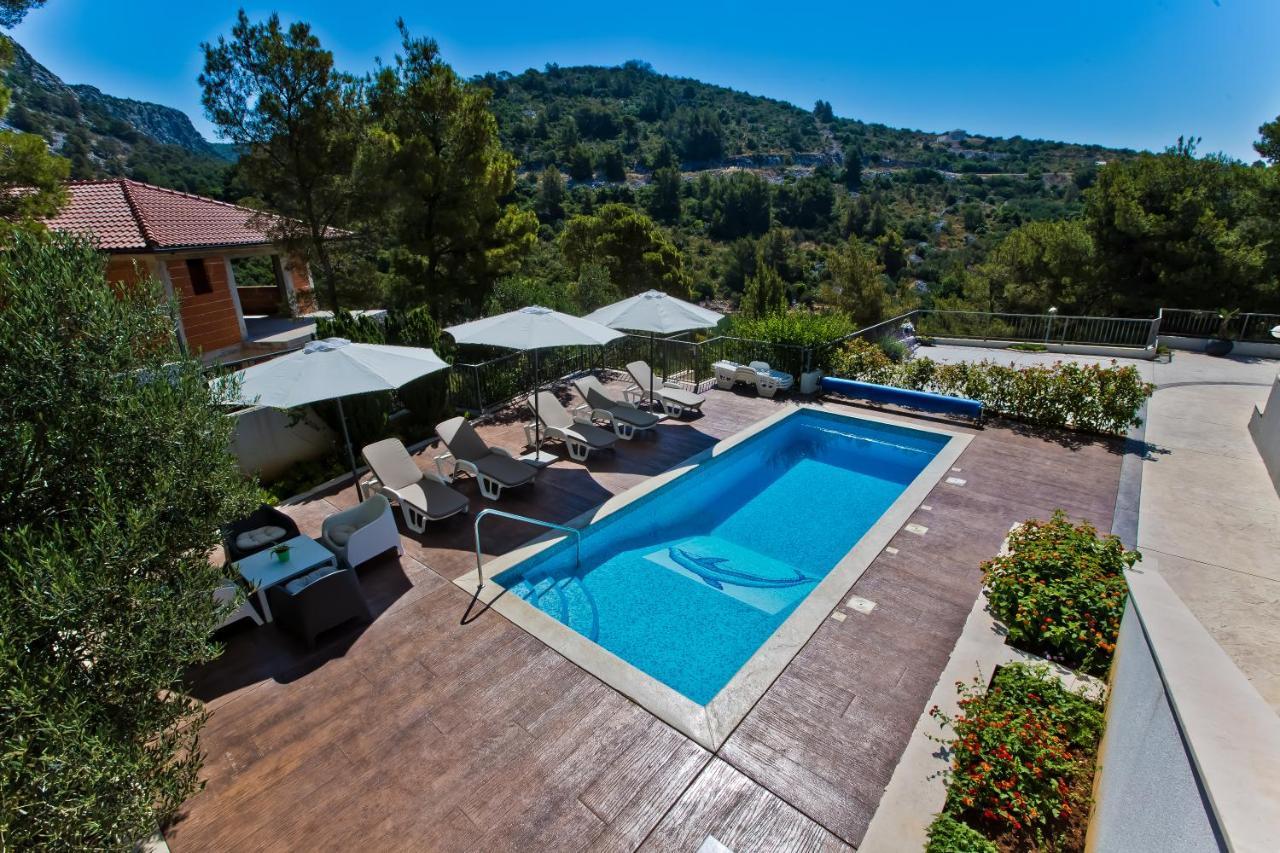 Island Hvar Seaside Villa Levanda With Beach, Pool & Seaview Hvar Town Kültér fotó